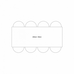 TAFEL 80/200 CM